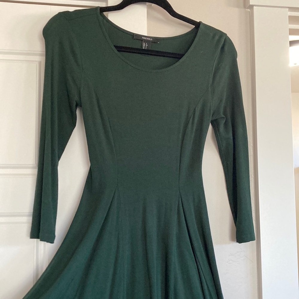 Green Forever 21 dress